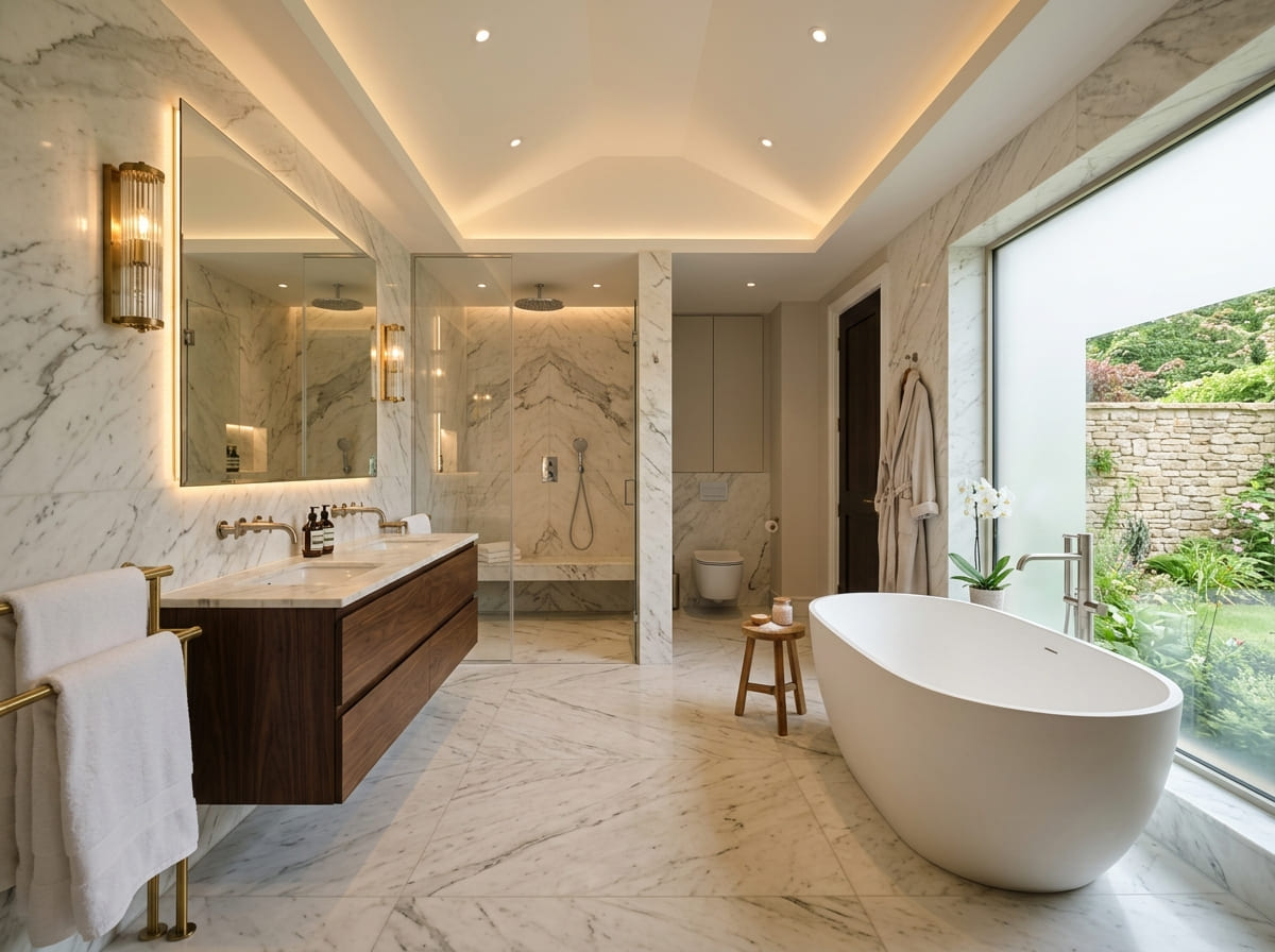 Custom Bathroom Renovation in Rutledge